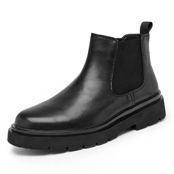 Riolio Boots Men Shoes Casual Shoes Classics Ankle Boots High Slip on Office Ventilate Versatile Motorcycle
